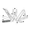 Мультитул LEATHERMAN SQUIRT PS4 BLACK 831233